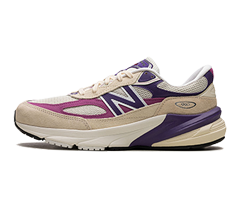 New Balance Made in USA - Macadamia Nut Magenta