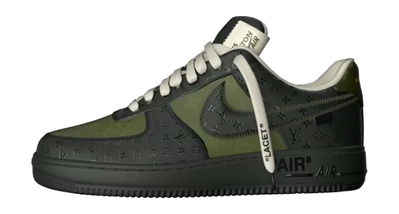 Louis Vuitton X Air Force 1 Low Khaki