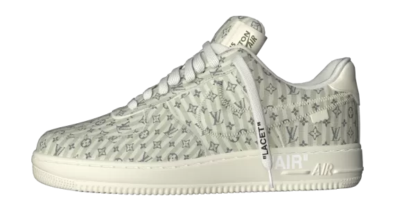 Men's Louis Vuitton X Air Force 1 Low White - Buy Now at Outlet Sale!