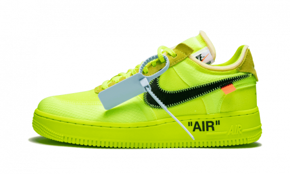 off white air force 1 clear