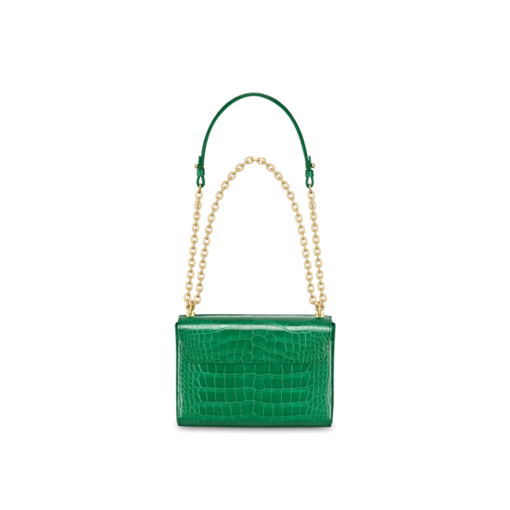 Don't Miss the Sale on Louis Vuitton Twist MM Green for Women