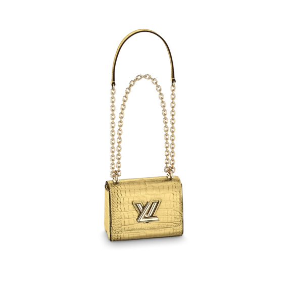 Buy the Original Louis Vuitton Twist Mini Gold for Women