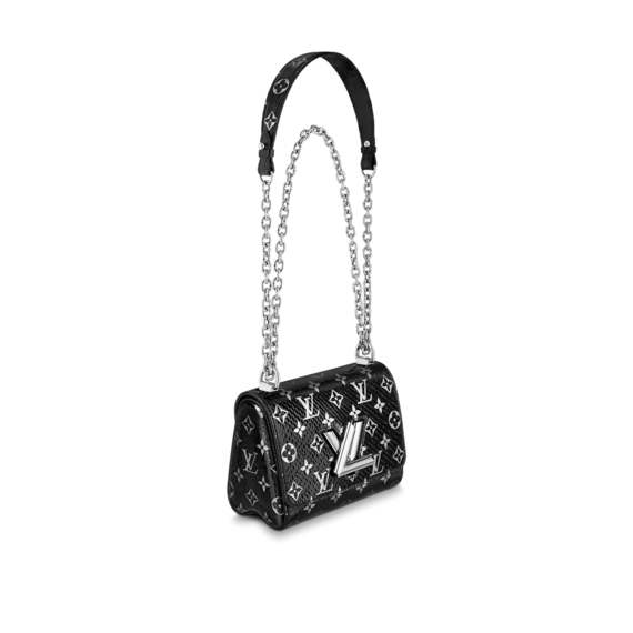 Shop Original Louis Vuitton Twist PM Black/Silver Bag Exclusively For Women