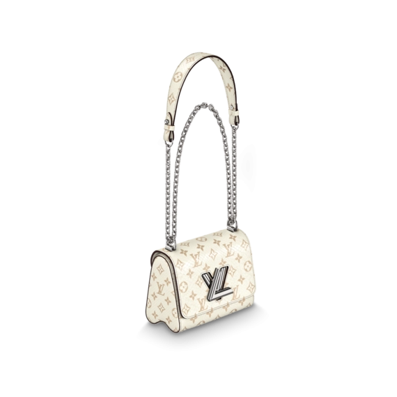 Get the best deals on a Louis Vuitton Twist PM Beige sale for women.