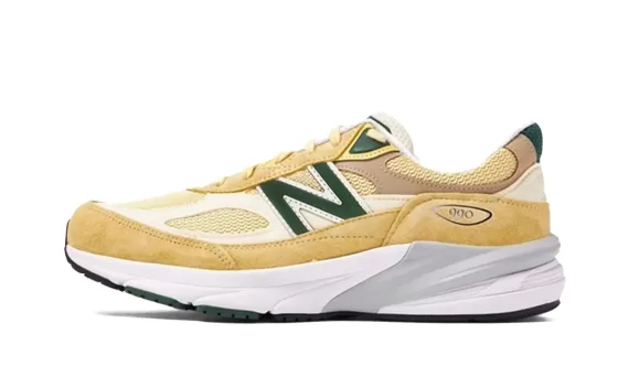 990 - Pale Yellow/Forest Green