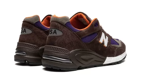 990 V2 - Brown/Orange/Purple