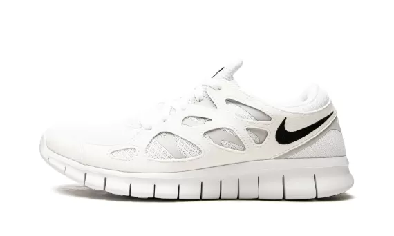 Free Run 2 - White/Black-Pure Platinum