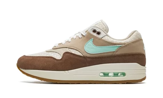 Air Max 1 Crepe - Medium Brown/Mint Foam/Mushroo